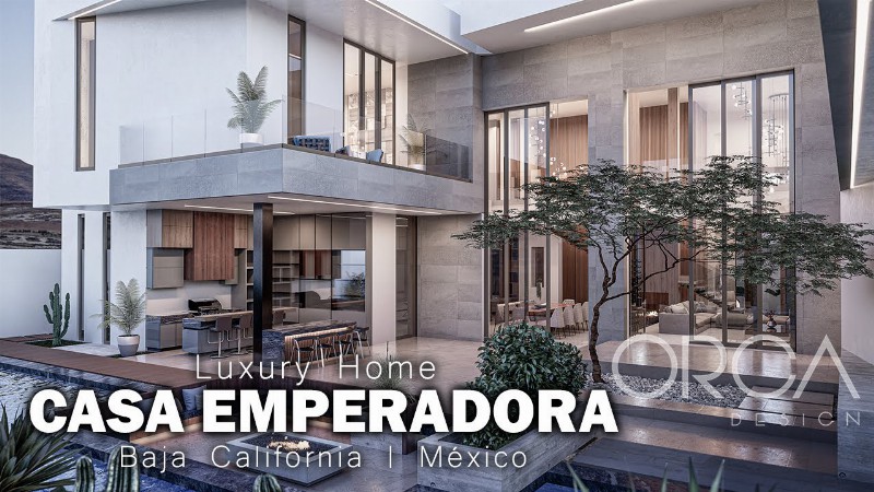Casa Emperadora : Asombroso Hogar En Baja California : Mexico : 855m2 : Orca