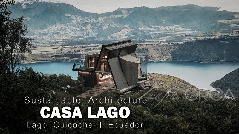 Casa Lago : Una Increíble Casa En El Lago Estrategias Sostenibles : Ecuador : 170 M2 : Zafra + Orca