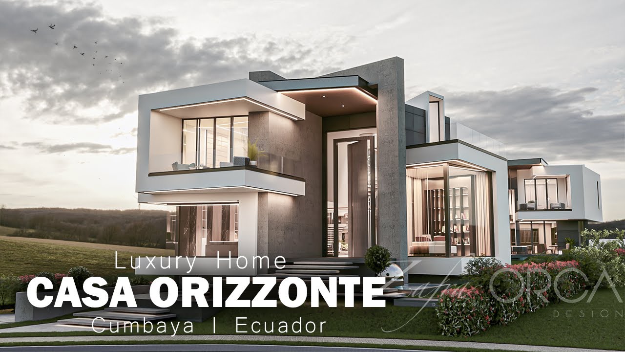 Casa Orizzonte : Espectacular Casa En Cumbaya Ecuador : 1000 M2 : Zafra + Orca