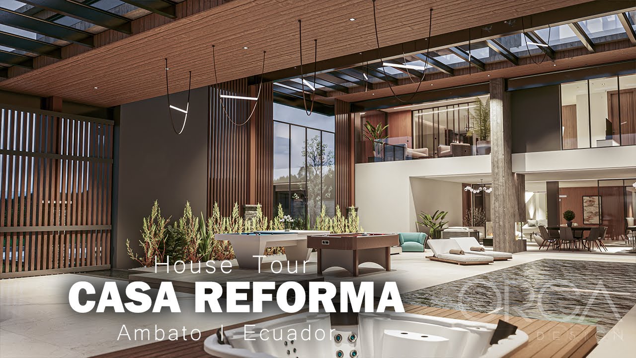 Casa Reforma Tour : We Transform An Industrial Warehouse Into An Incredible House : 935 M2 : Orca
