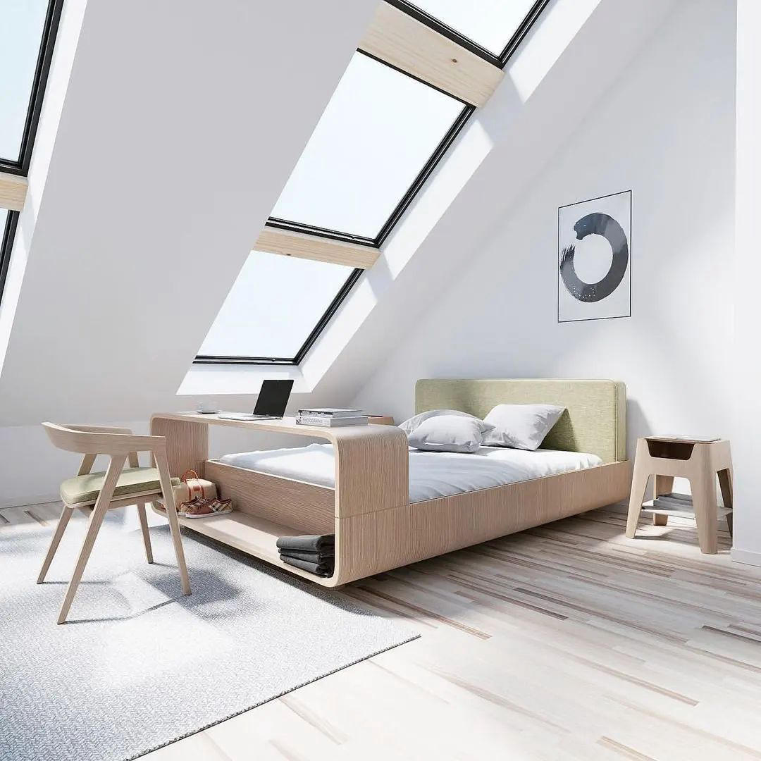 Check out this cool bed frame design