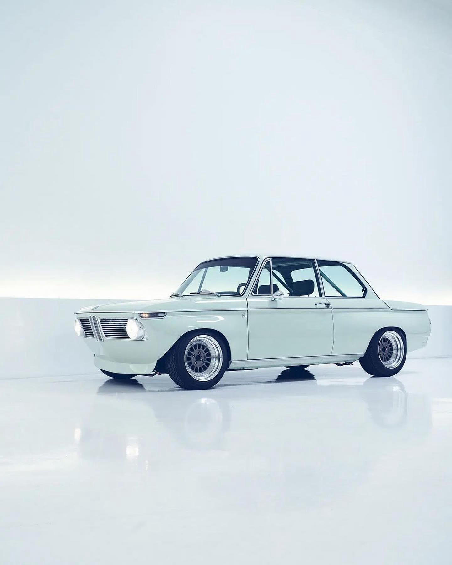 designboom magazine - the #SonofCobra BMW 2002 is a #carbonfiber image of perfection