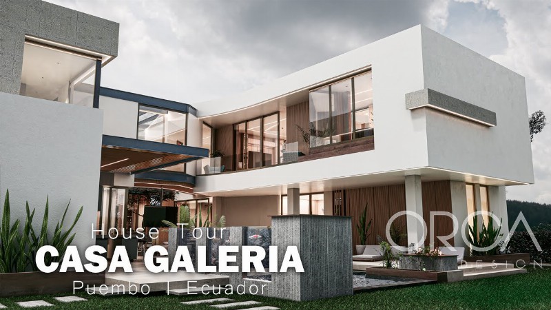 House Tour : Gallery House Architecture And Art In Puembo Ecuador : 730 M2 :  Orca