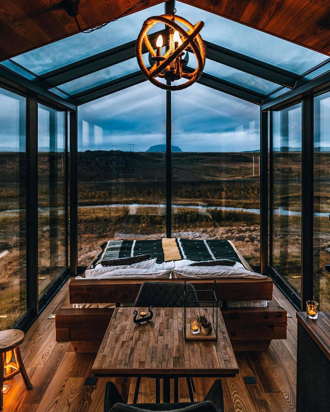Interior Design District - Tag someone you'd spend #quarantine with in this lovely #cabin