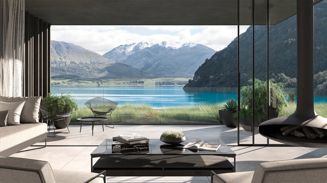 Spectacularly Scenic Villas In New Zealand [visualized]