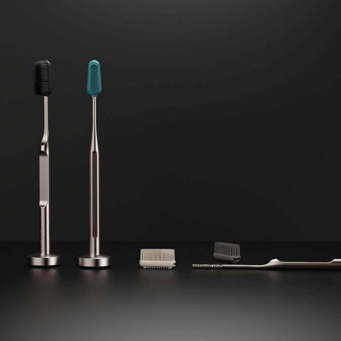 image  1 Stainless steel toothbrush by #singular
