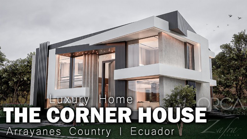 image 0 The Corner House : Amazing Contemporary Home In Country Club Ecuador : 800 M2 : Zafra + Orca